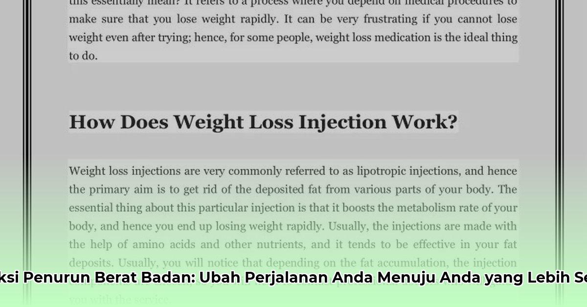 weight loss injections fort worth